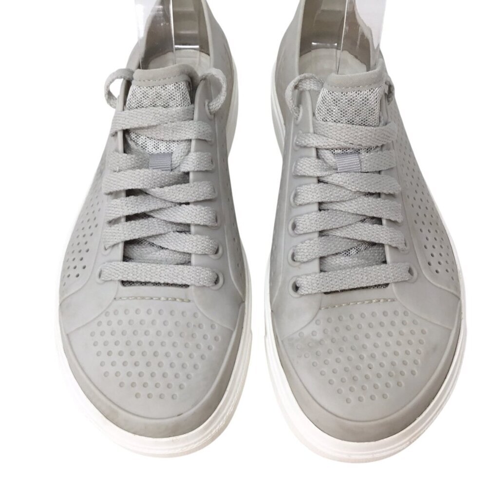 Crocs Citilane Roka Court Shoes Sneaker 2044884 Size 8 Beige Perforated Lace Up - Picture 7 of 12